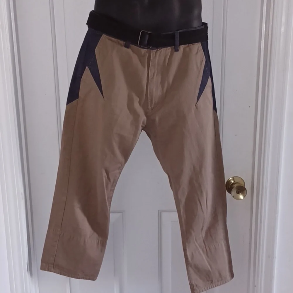 Five CM (5cm) Designer Denim Cropped Pants, L